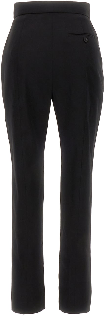 Alexander McQueen Alexander McQueen Black wool pant Zwart