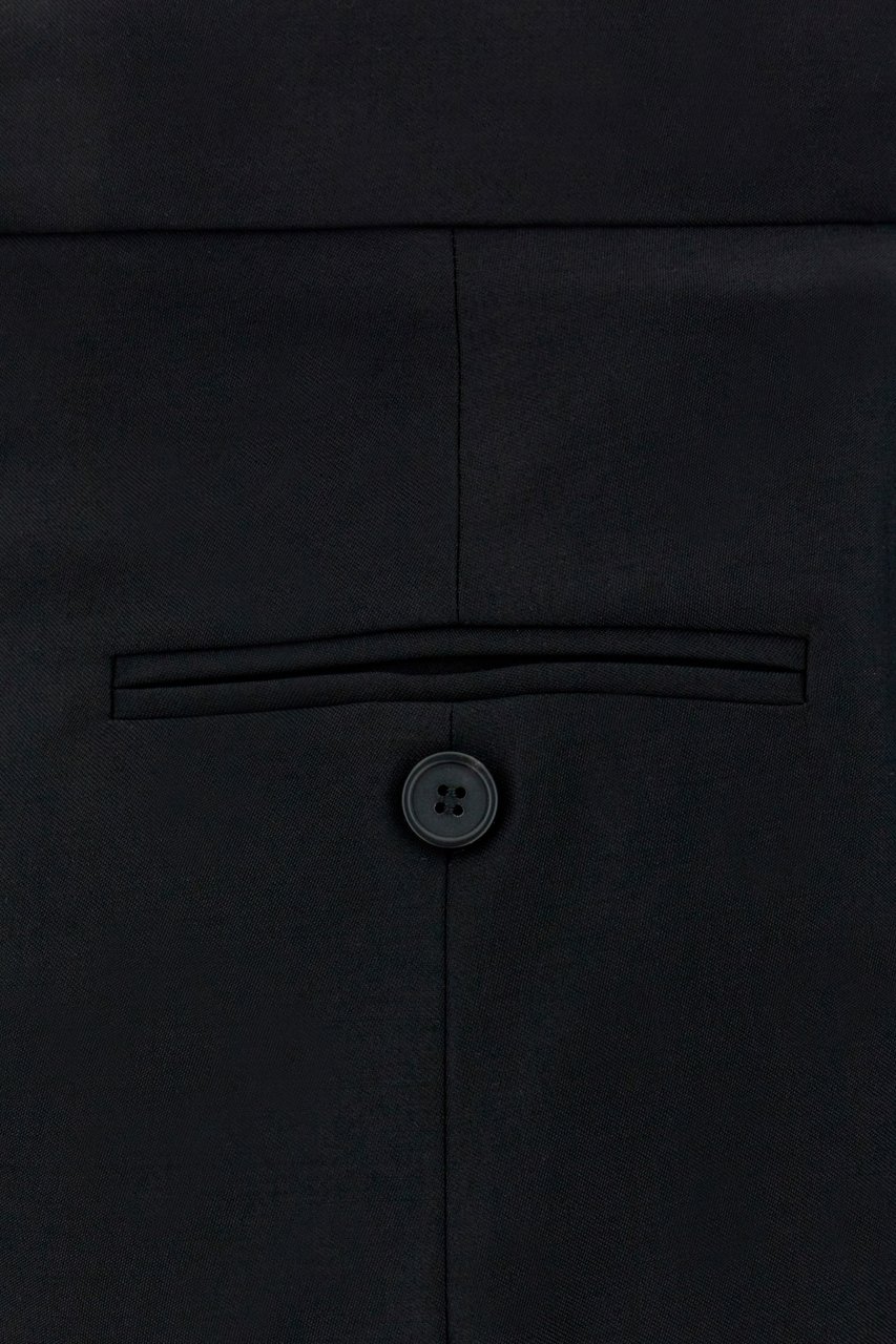 Alexander McQueen Alexander McQueen Black wool pant Zwart