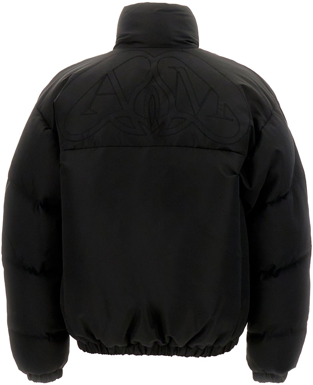 Alexander McQueen Alexander McQueen Black polyester padded jacket Zwart