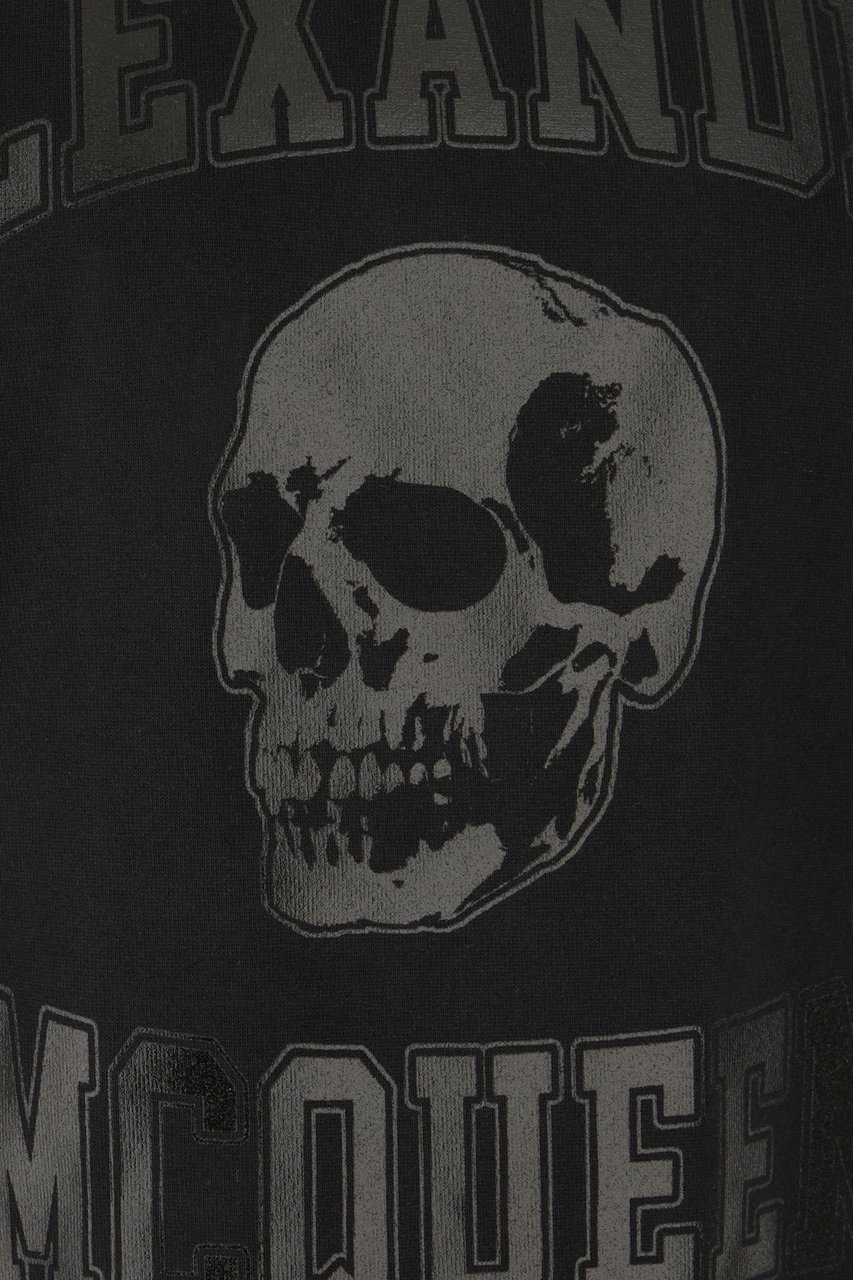 Alexander McQueen Alexander McQueen Black cotton t-shirt Zwart