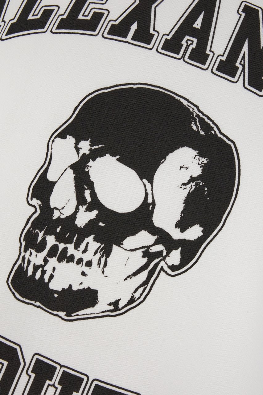 Alexander McQueen Alexander McQueen White cotton t-shirt Wit