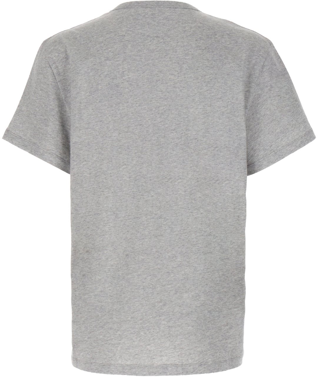 Alexander McQueen Alexander McQueen Mélange grey stretch cotton oversize t-shirt Grijs