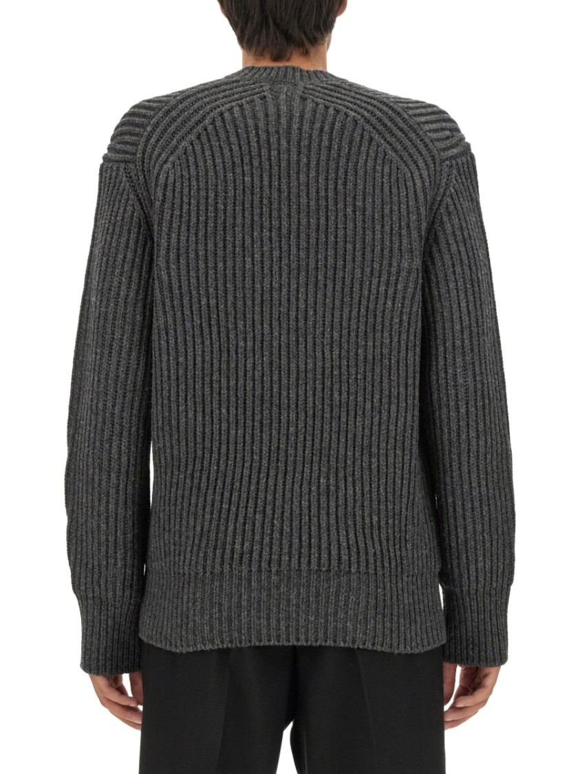 Alexander McQueen Wool Jersey. Zwart
