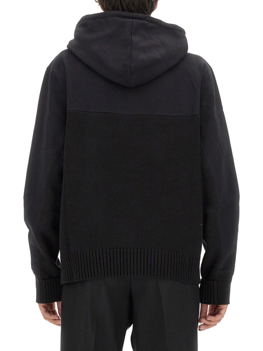 Alexander McQueen Sweatshirt With Logo Zwart
