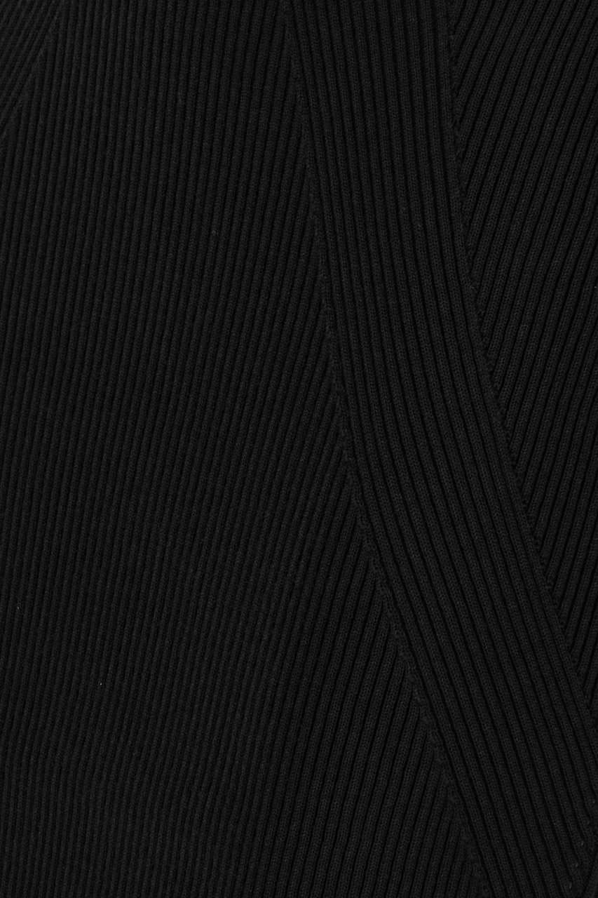 Alexander McQueen Alexander McQueen Black wool blend skirt Zwart