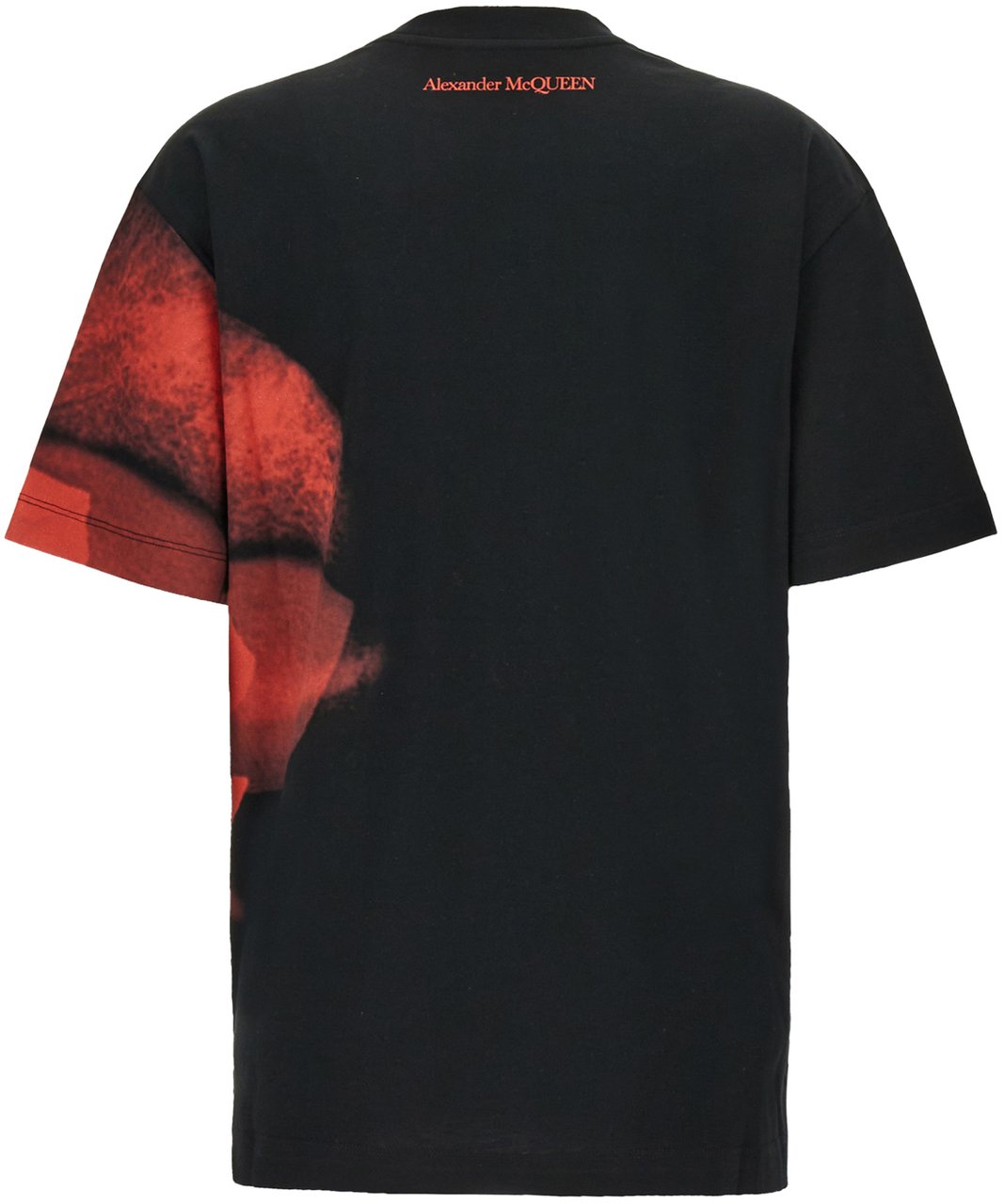 Alexander McQueen Alexander McQueen Black cotton t-shirt Zwart