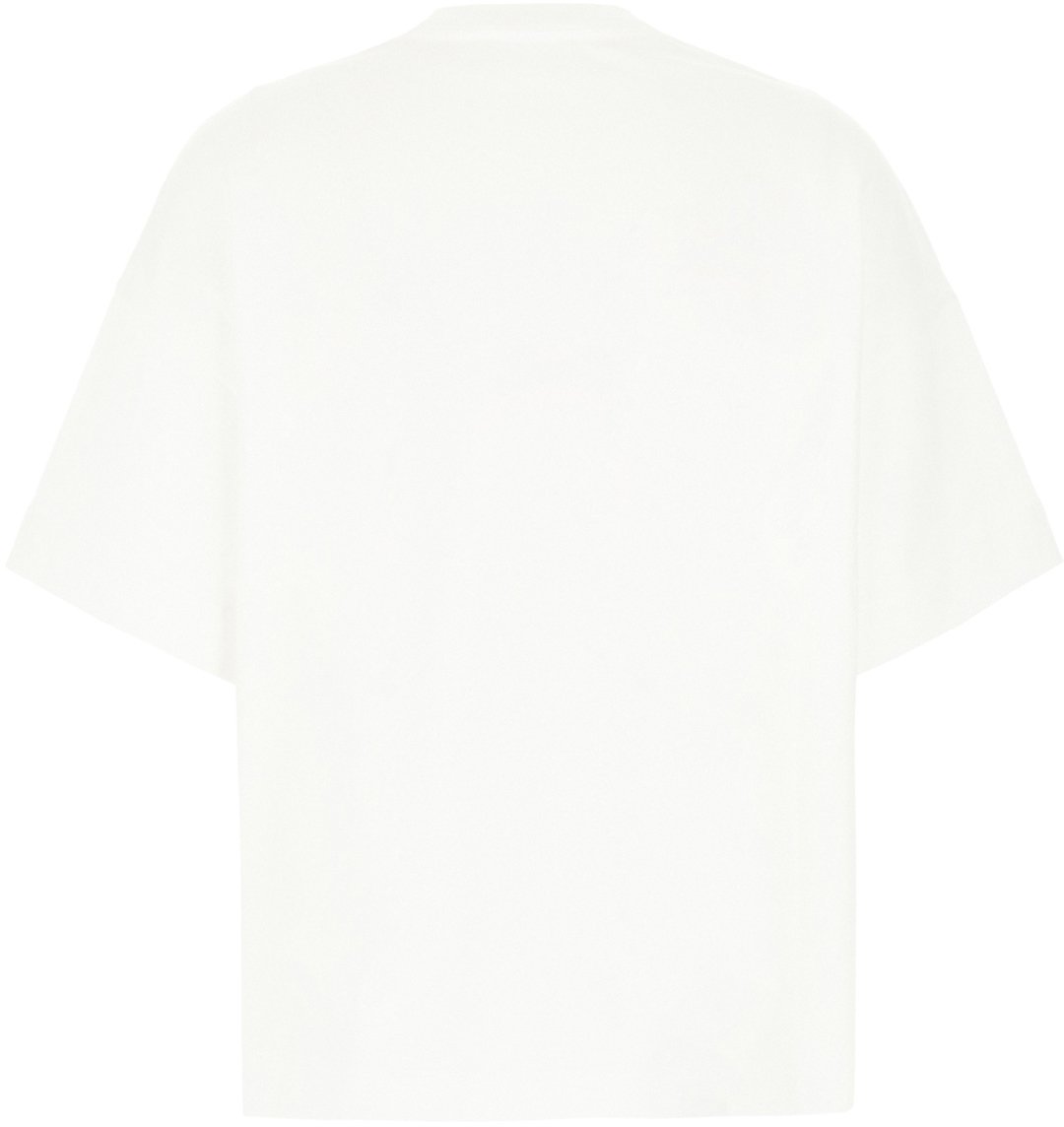 Alexander McQueen Alexander McQueen White cotton oversize t-shirt Wit