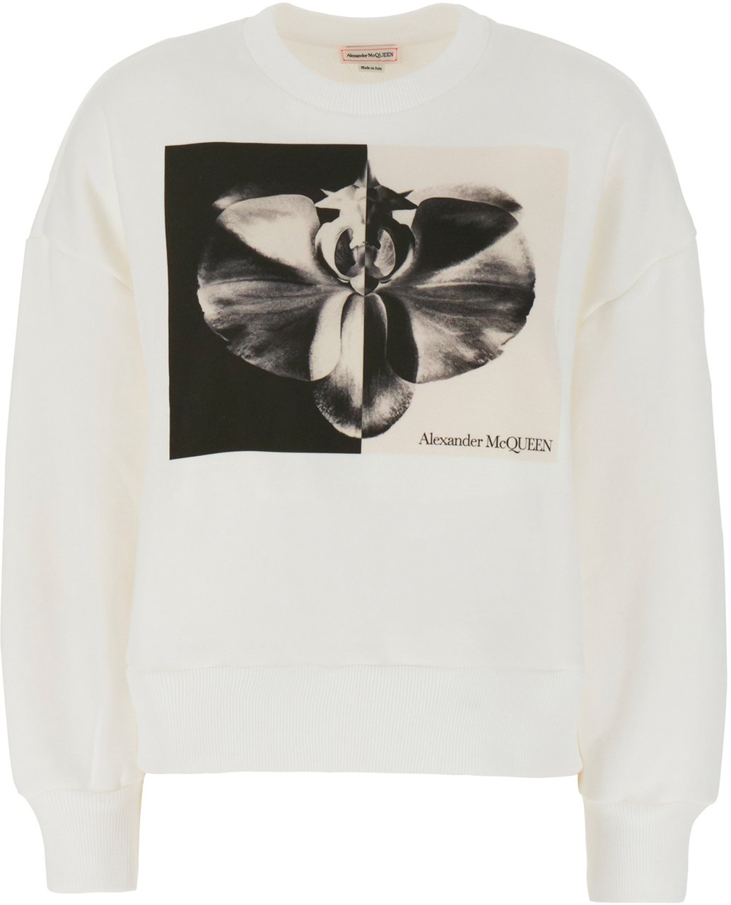 Alexander McQueen Alexander McQueen White cotton sweatshirt Wit