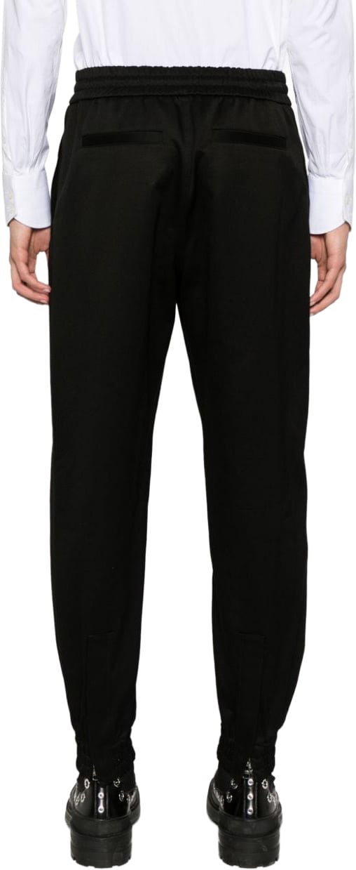 Alexander McQueen Trousers Black Zwart