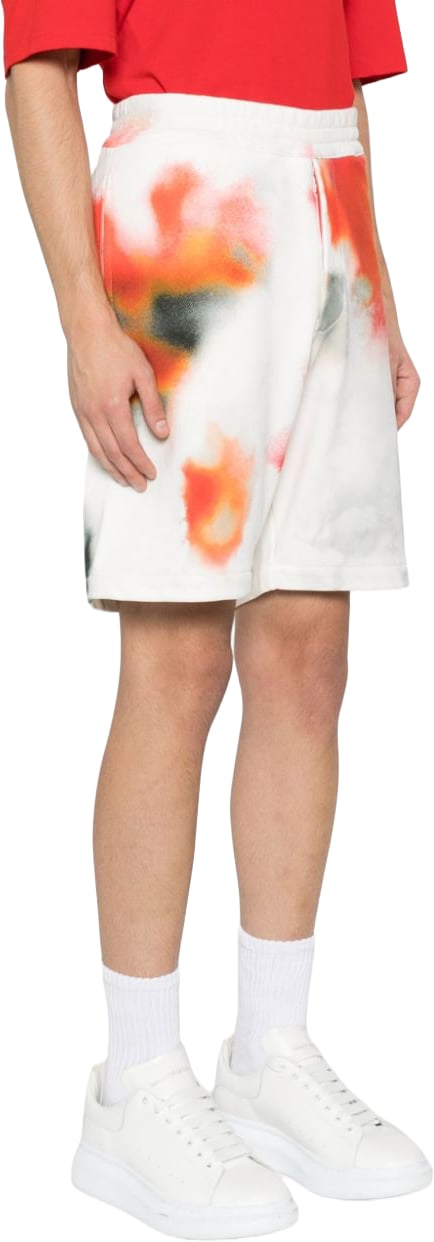 Alexander McQueen Shorts White Wit