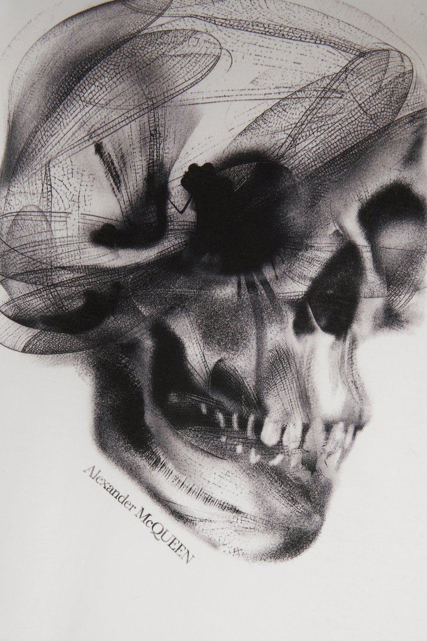 Alexander McQueen Alexander McQueen White cotton t-shirt Wit