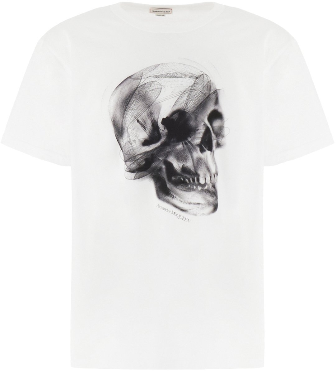 Alexander McQueen Alexander McQueen White cotton t-shirt Wit