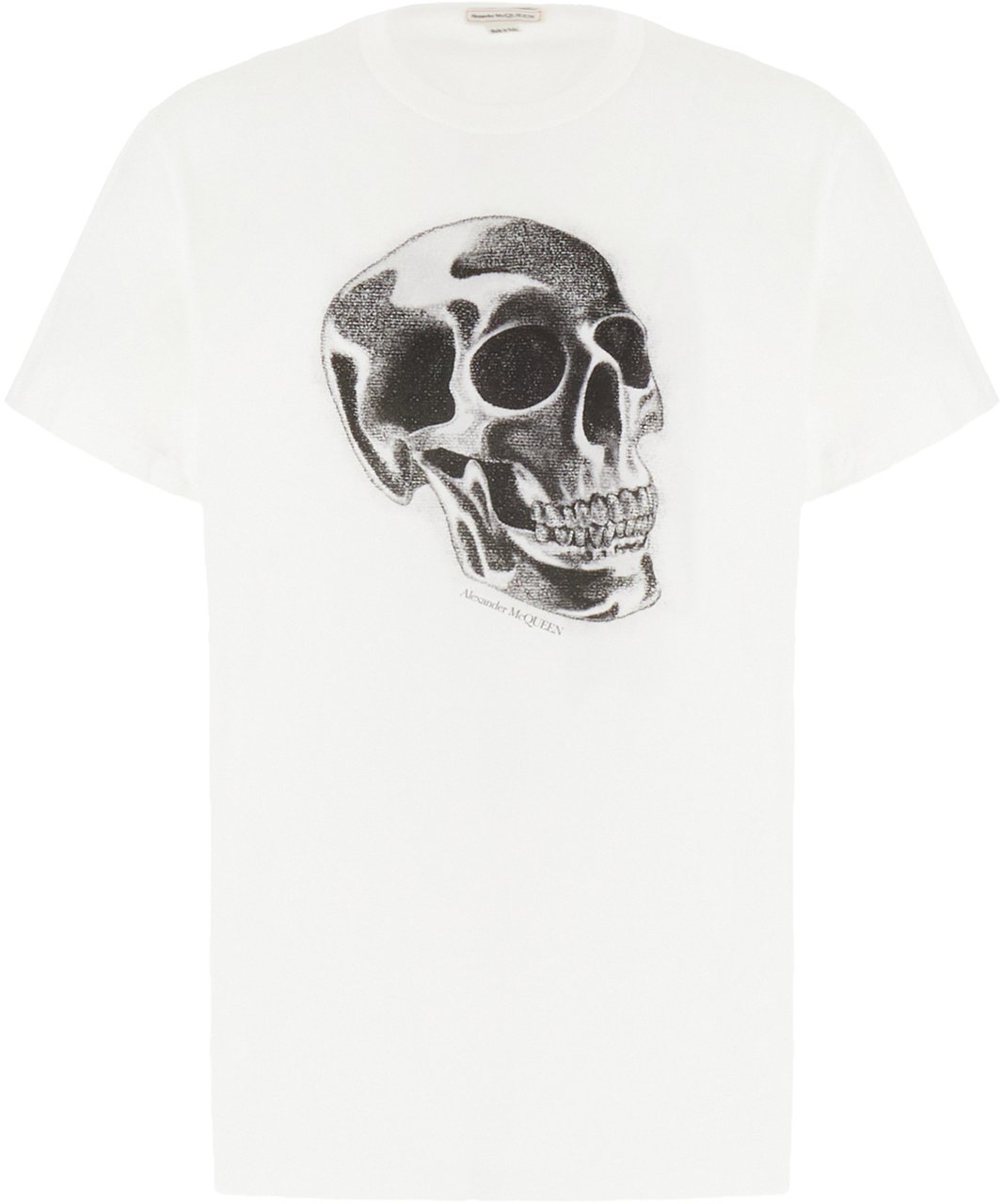 Alexander McQueen Alexander McQueen White cotton t-shirt Wit