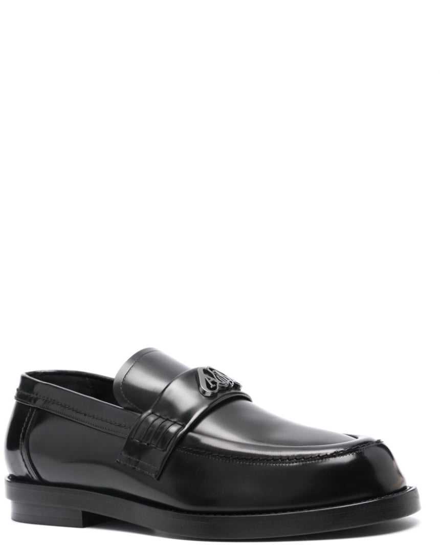 Alexander McQueen Flat Shoes Black Zwart
