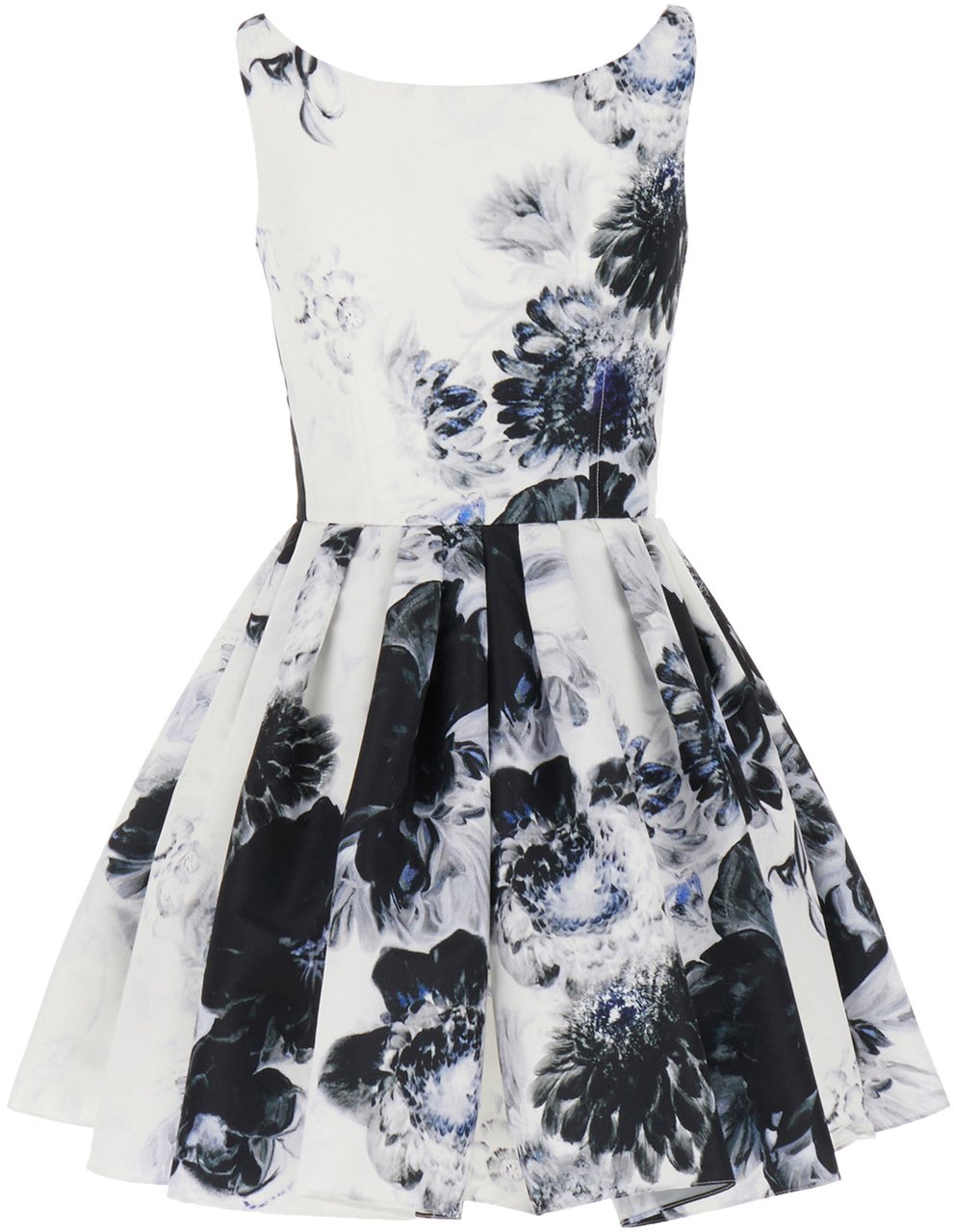 Alexander McQueen Alexander McQueen Printed polyester dress Divers