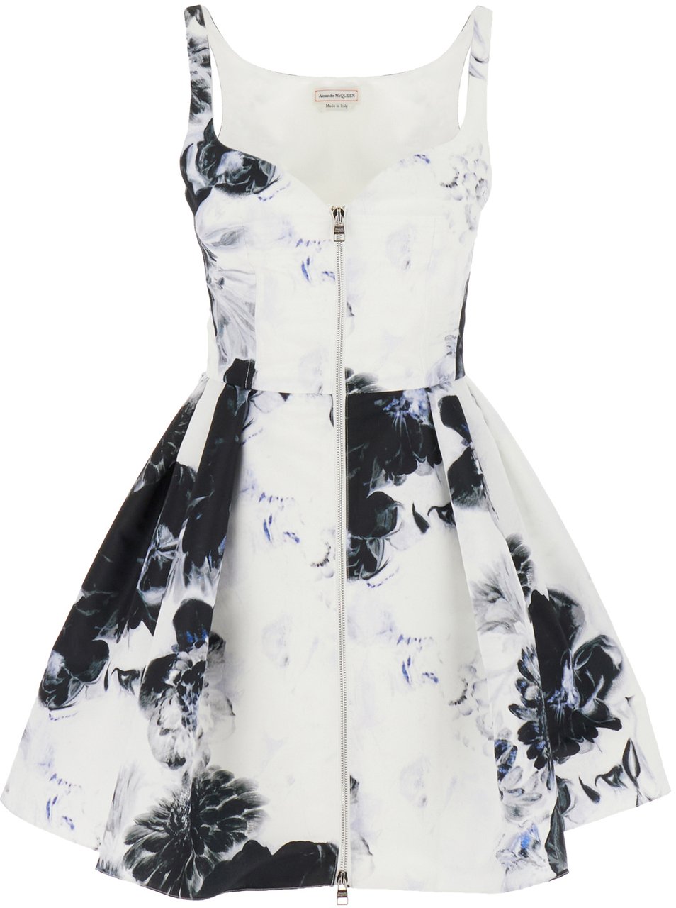 Alexander McQueen Alexander McQueen Printed polyester dress Divers
