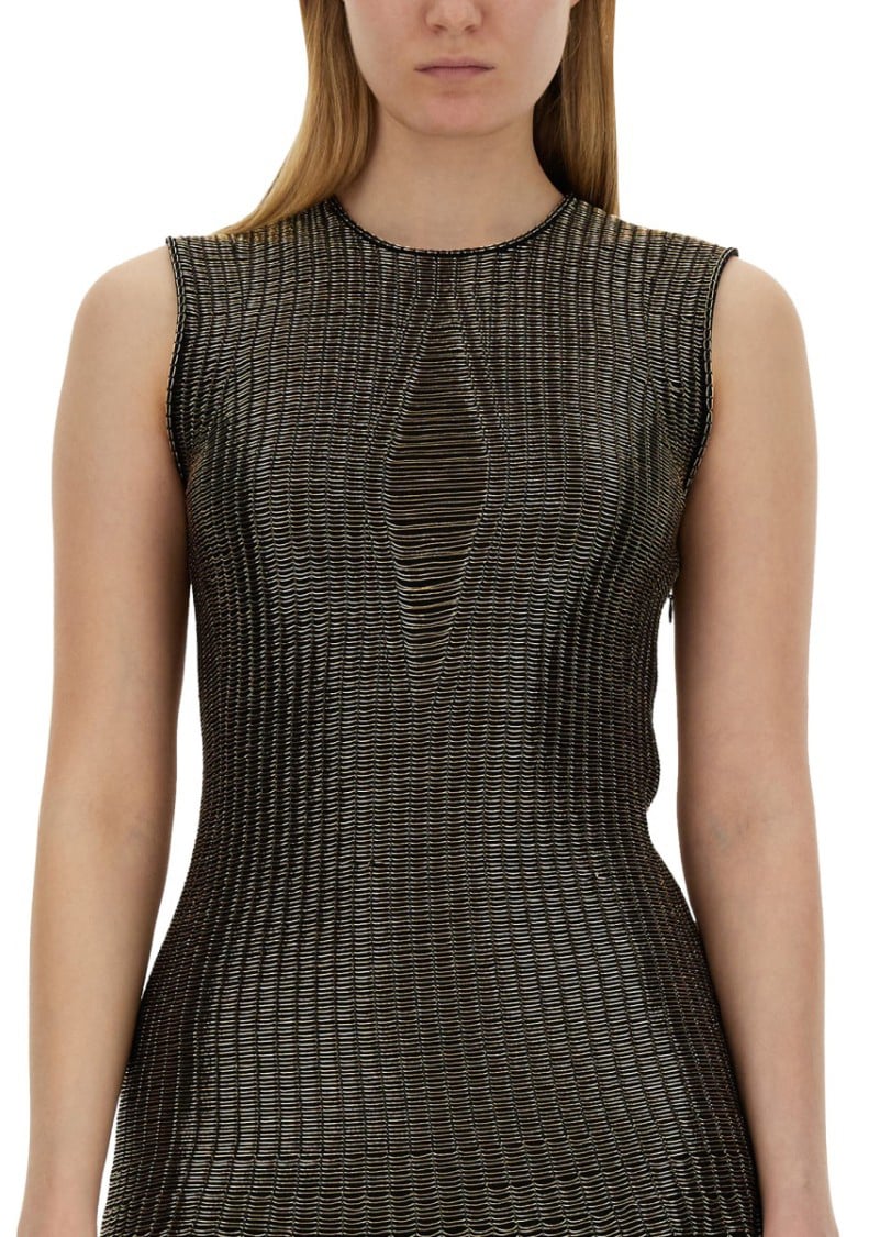Alexander McQueen Mini Dress Zwart