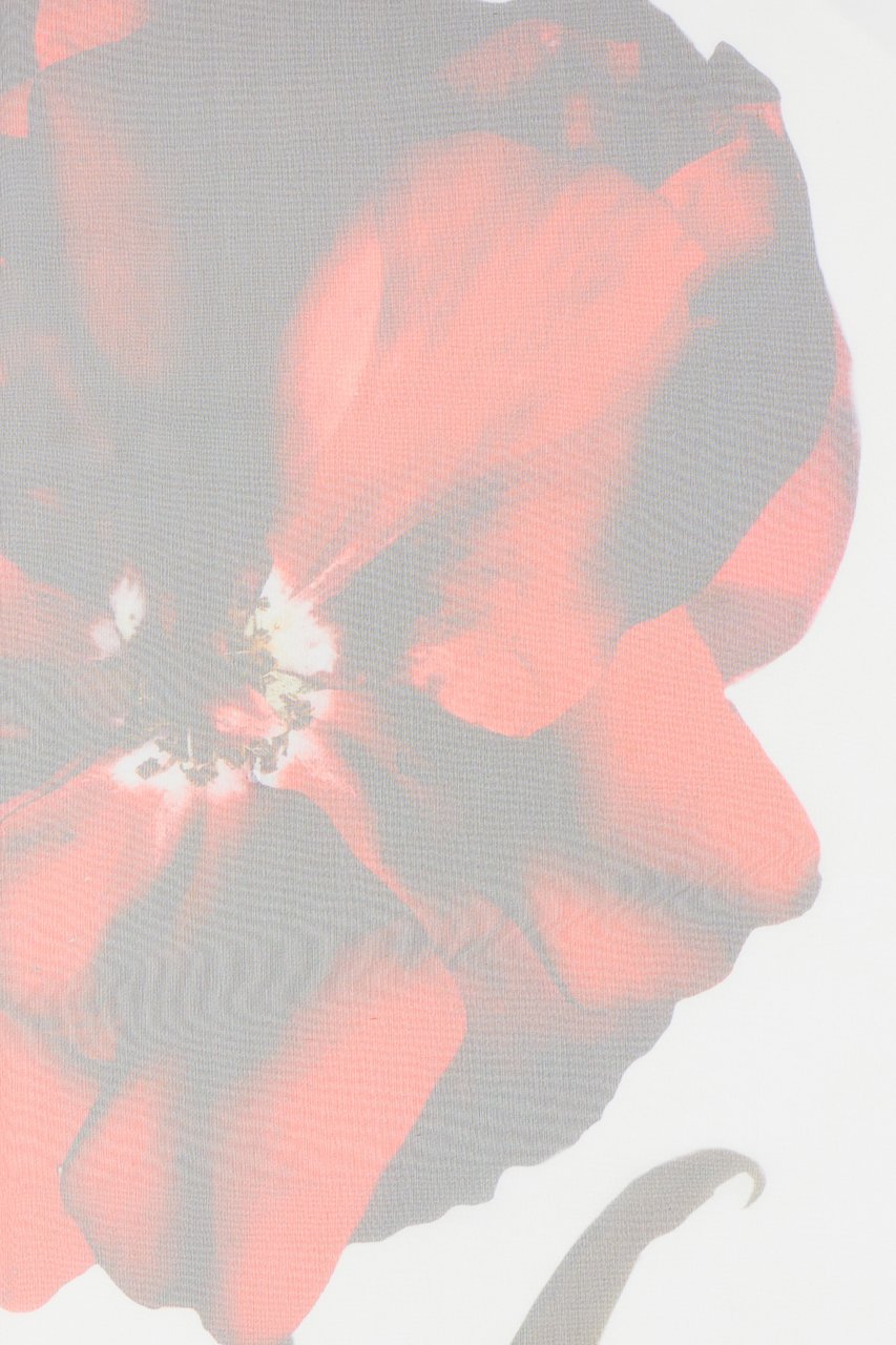 Alexander McQueen Alexander McQueen White silk scarf Wit