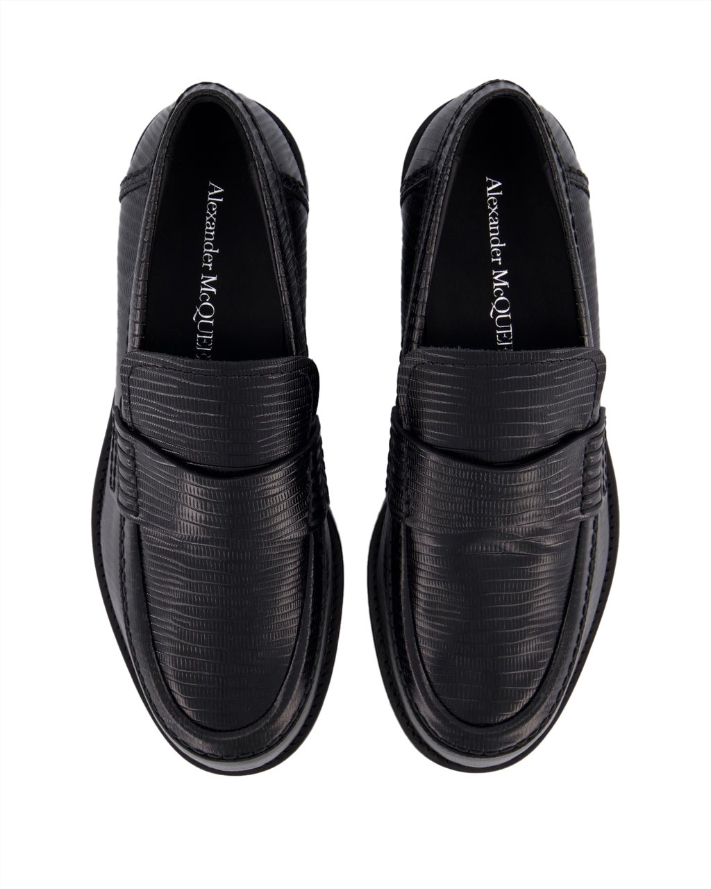 Alexander McQueen Heren Shoe Leath.Sole Lea. Jupiter L Zwart