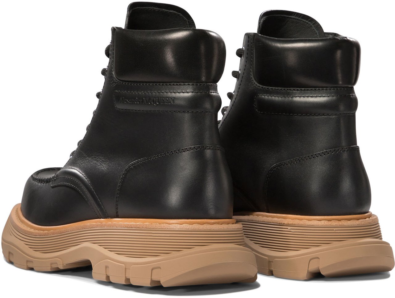 Alexander McQueen "Chant" ankle boots Zwart