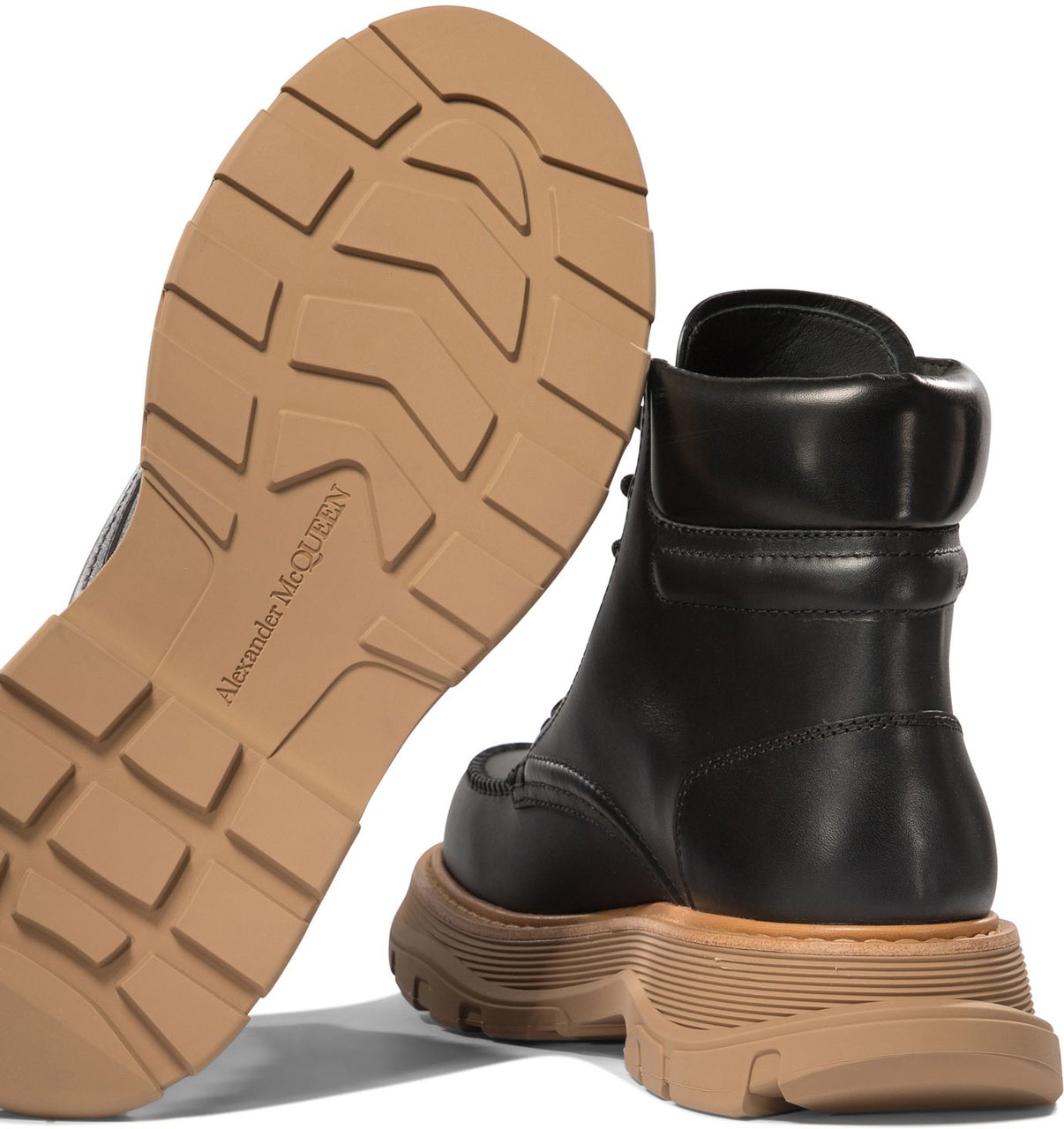 Alexander McQueen "Chant" ankle boots Zwart