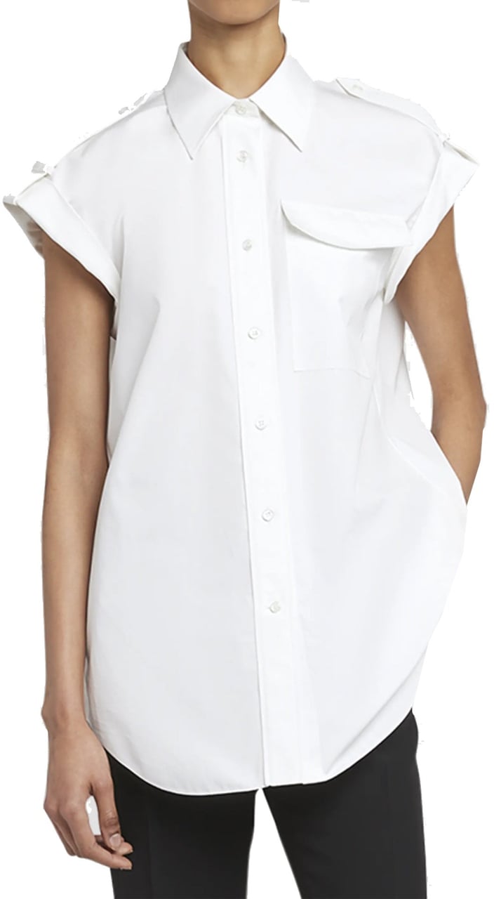 Alexander McQueen Alexander McQueen Cotton Shirt Wit