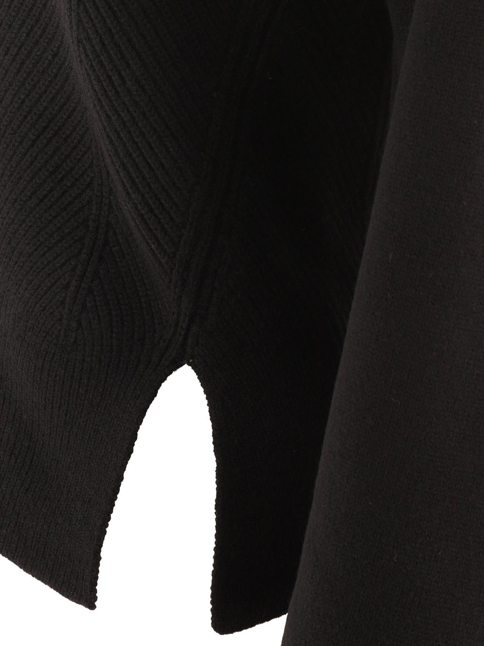 Alexander McQueen "Chevron Corset" sweater Zwart