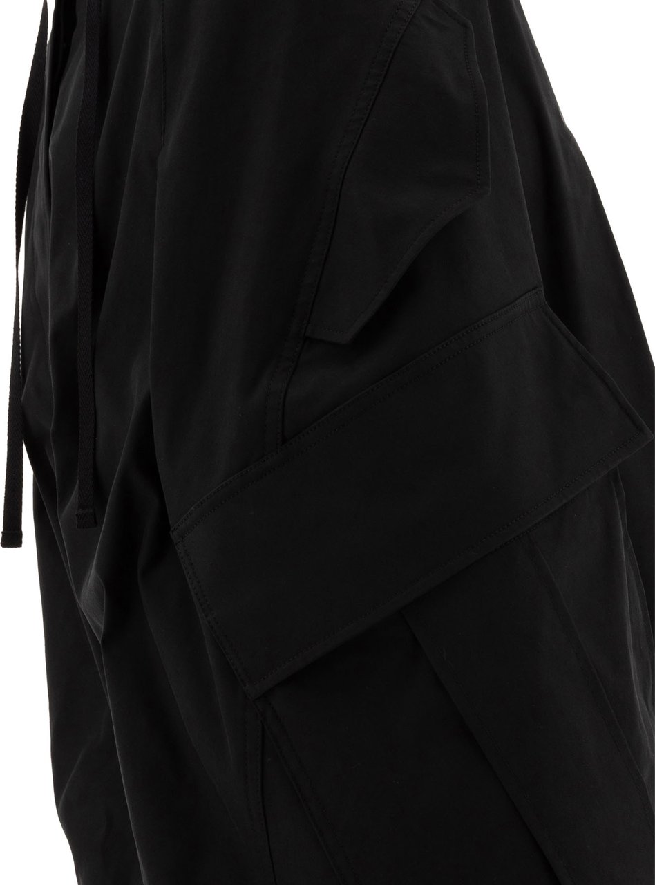 Alexander McQueen Oversize cargo trousers Zwart