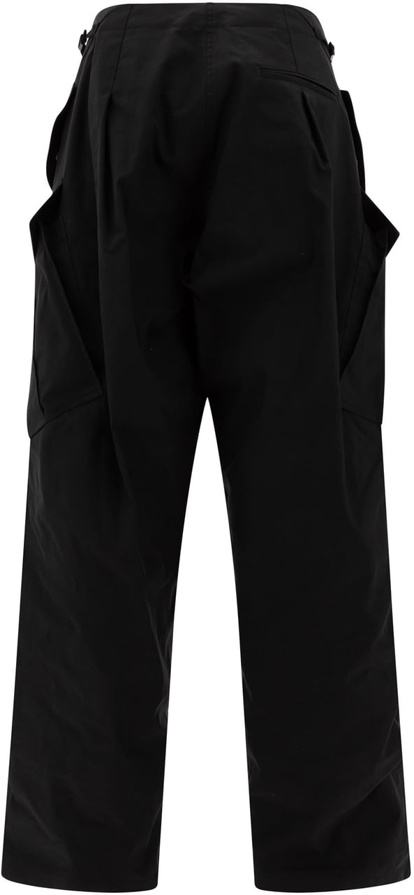 Alexander McQueen Oversize cargo trousers Zwart