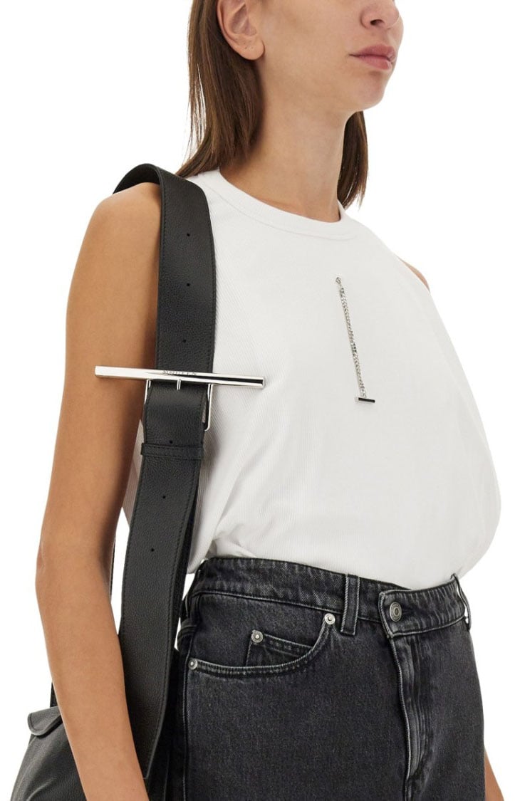Alexander McQueen Ribbed Tank Top Wit