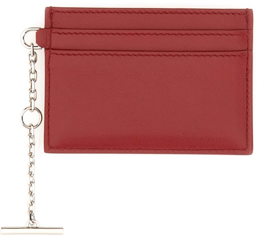 Alexander McQueen Sling Card Holder Rood