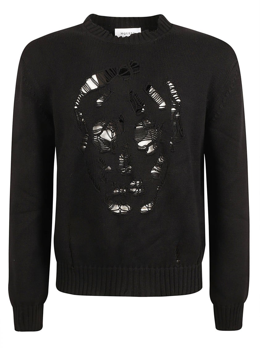 Alexander McQueen "Skull" Shirt Zwart