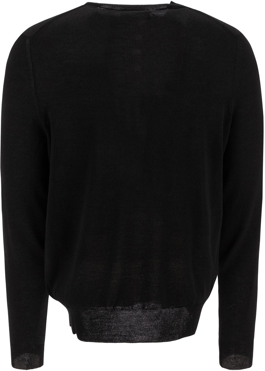 Alexander McQueen "Inverted Skull" sweatshirt Zwart