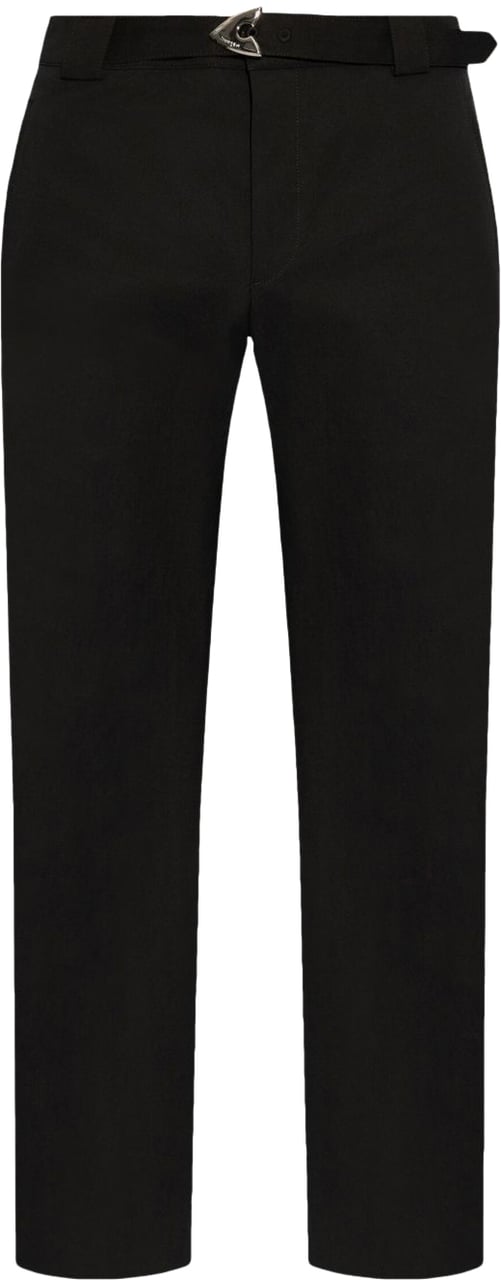Alexander McQueen Trousers Black Zwart