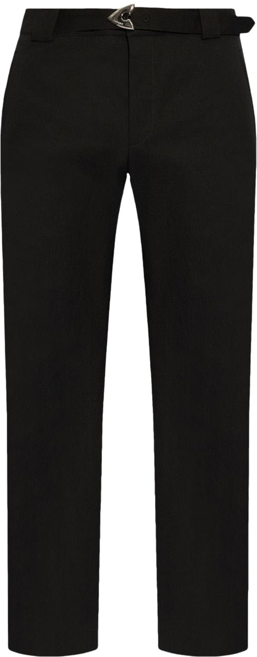 Alexander McQueen Trousers Black Zwart