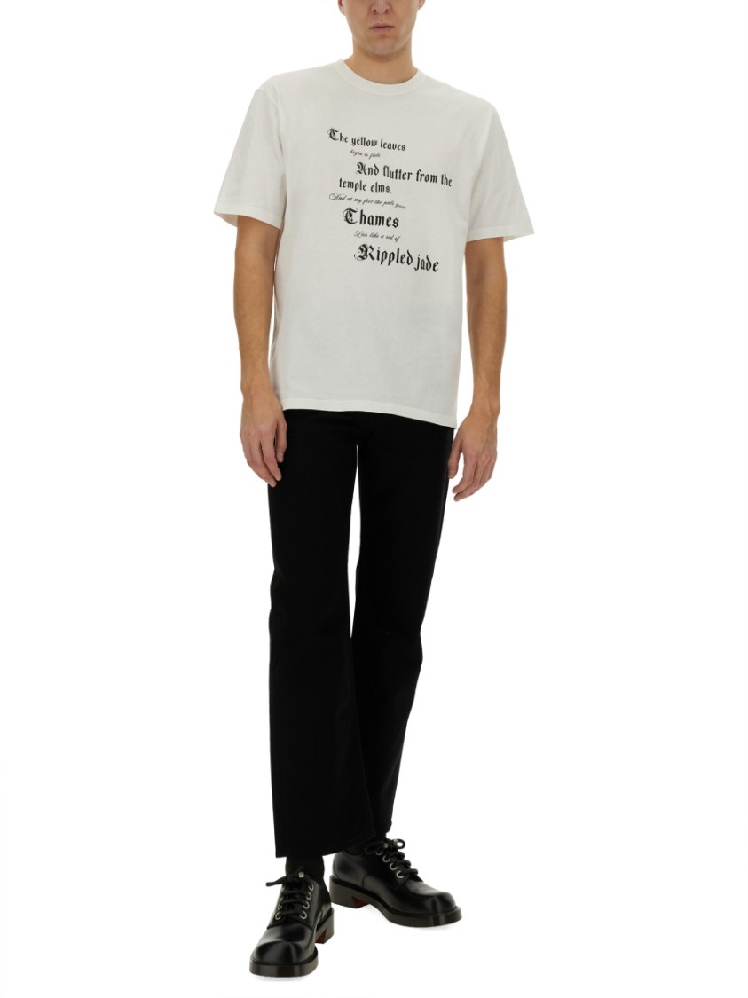 Alexander McQueen Straight Leg Jeans Zwart