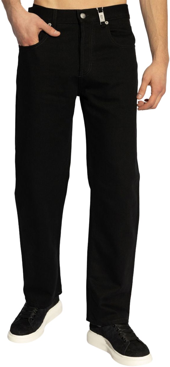 Alexander McQueen Jeans Black Zwart