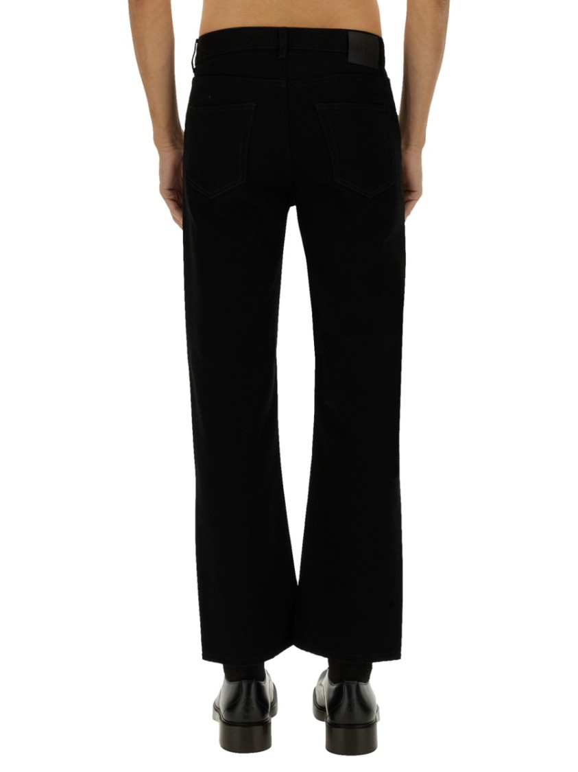 Alexander McQueen Straight Leg Jeans Zwart