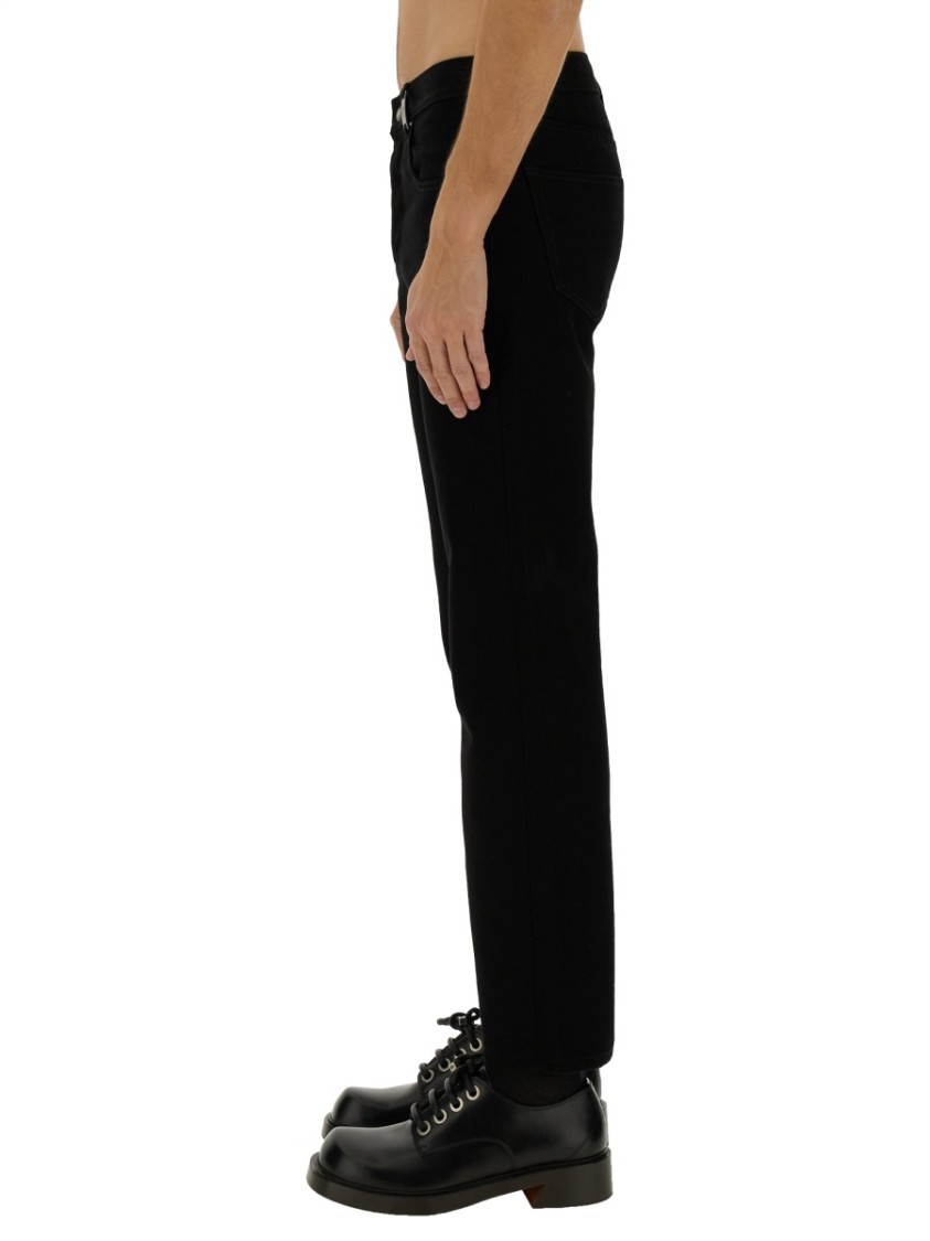 Alexander McQueen Straight Leg Jeans Zwart