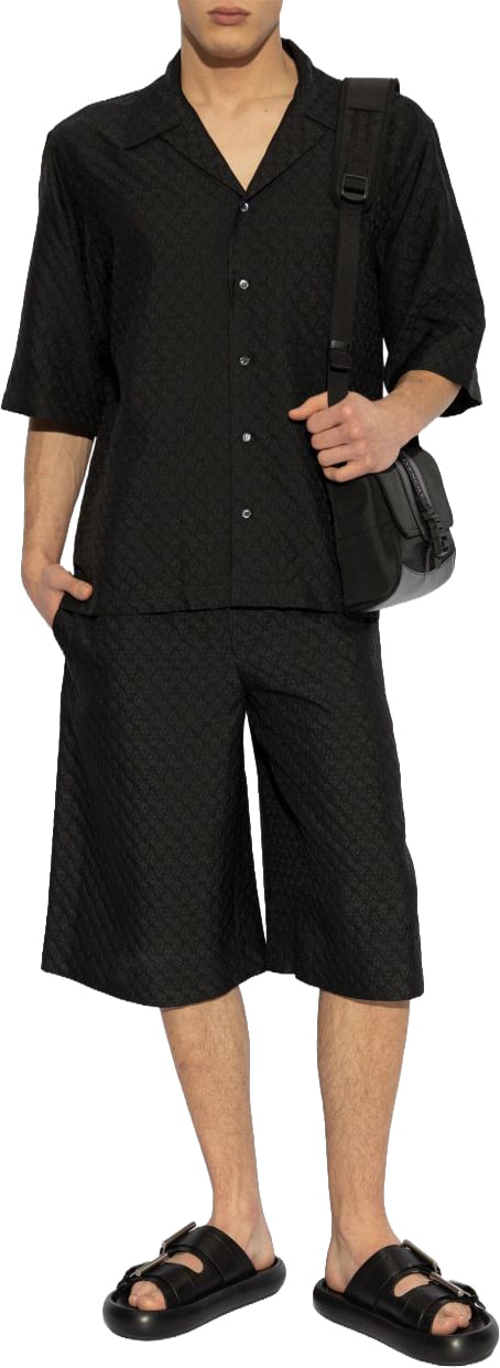 Alexander McQueen Shorts Black Zwart
