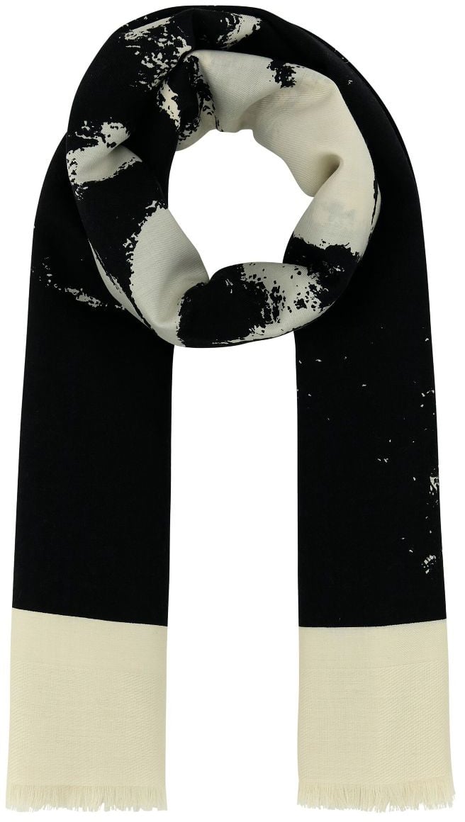Alexander McQueen Scarfs Black Zwart