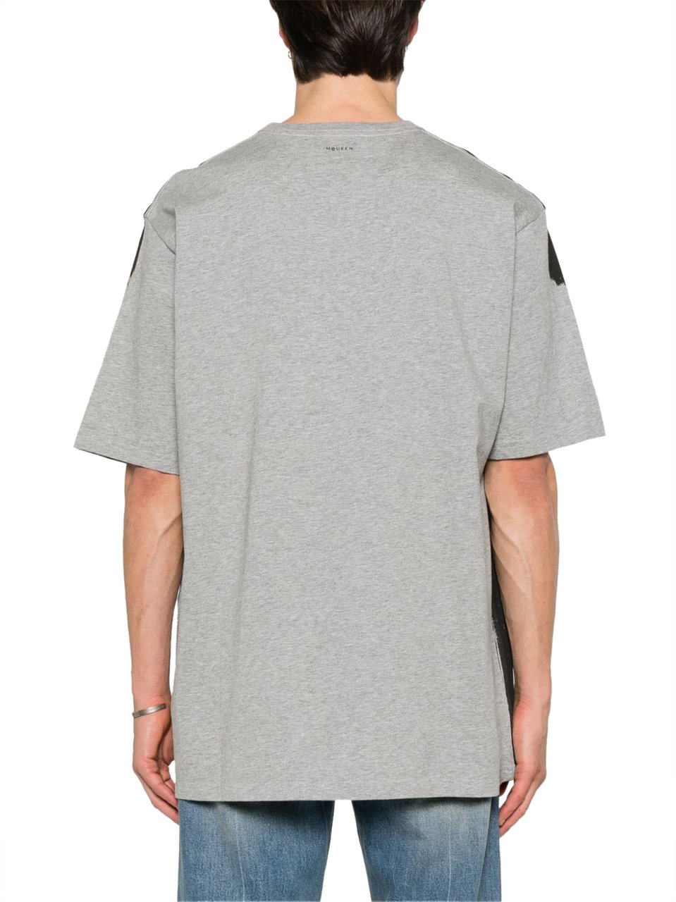 Alexander McQueen T-Shirts And Polos Grey Grijs