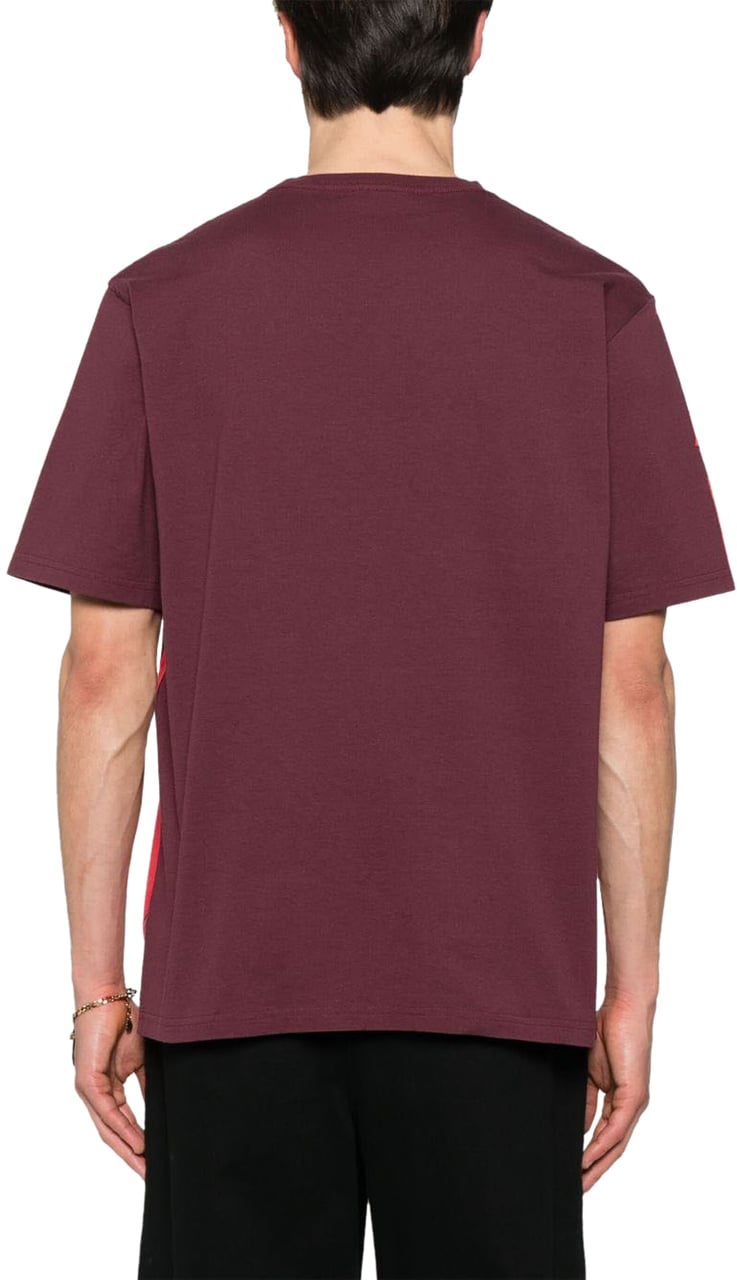 Alexander McQueen T-Shirts And Polos Bordeaux Rood