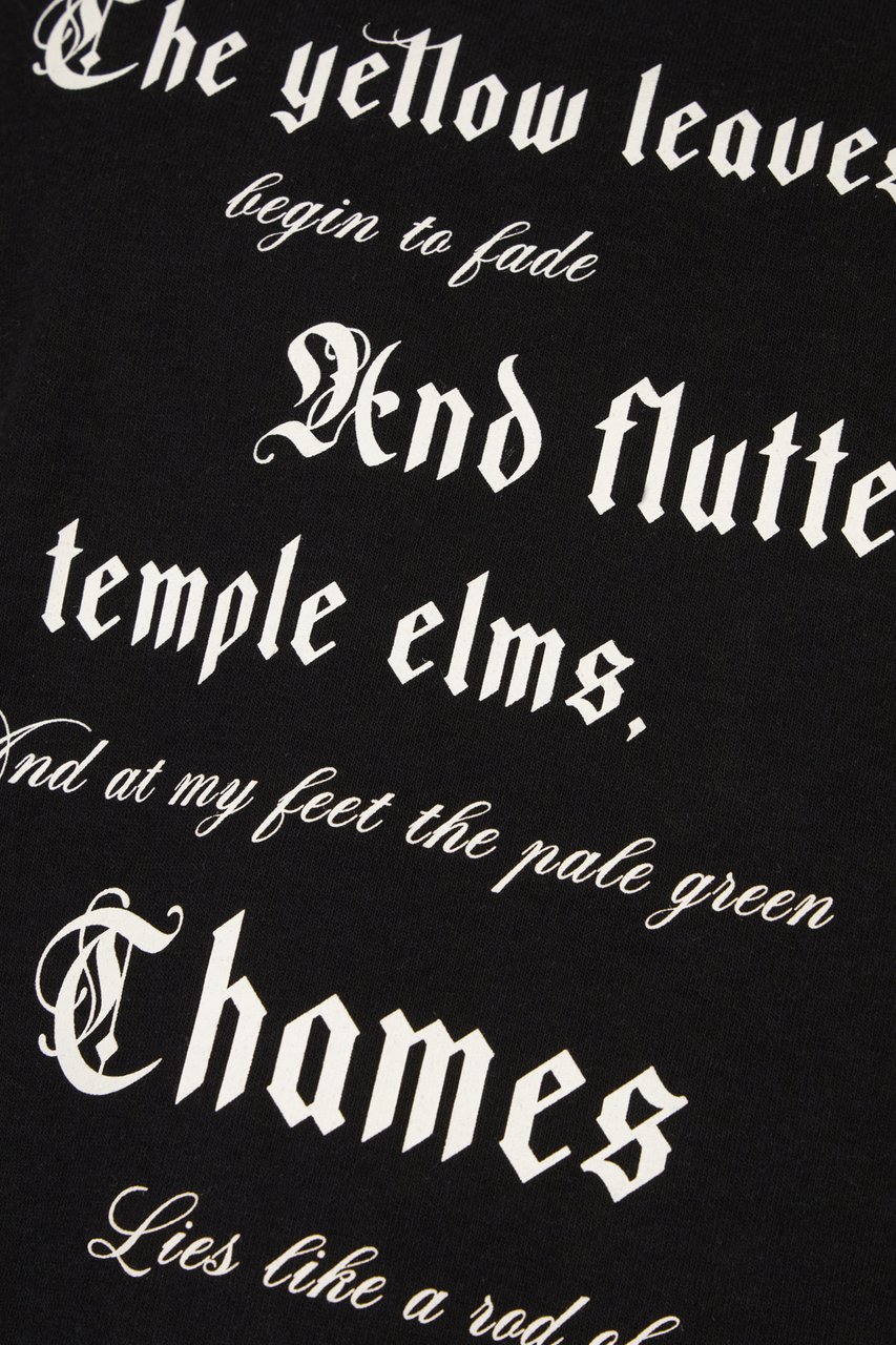 Alexander McQueen Alexander McQueen Black cotton t-shirt Zwart