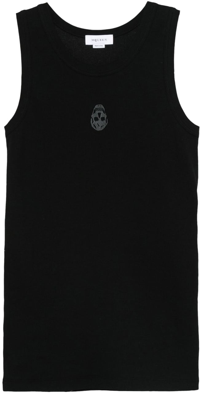Alexander McQueen Top Black Zwart