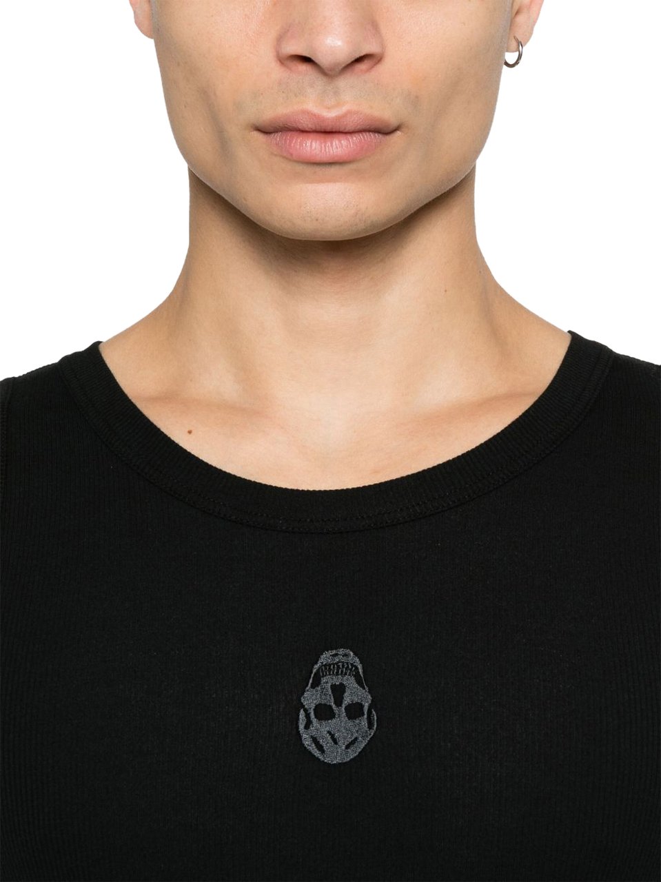 Alexander McQueen Top Black Zwart