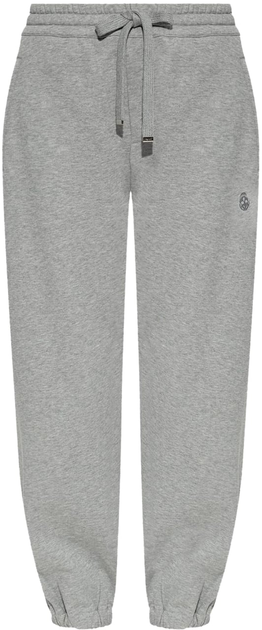 Alexander McQueen Trousers Grey Grijs