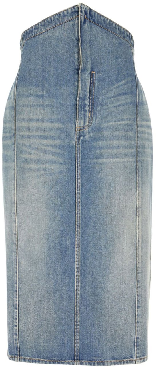 Alexander McQueen Skirts Clear Blue Blauw