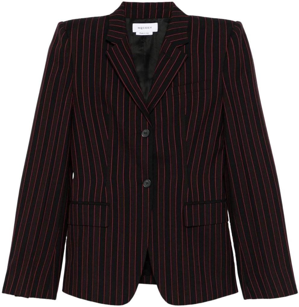 Alexander McQueen Jackets Black Zwart