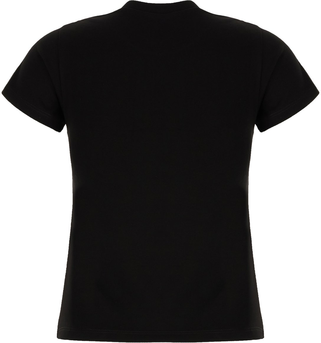 Alexander Mcqueen Black cotton t-shirt Zwart